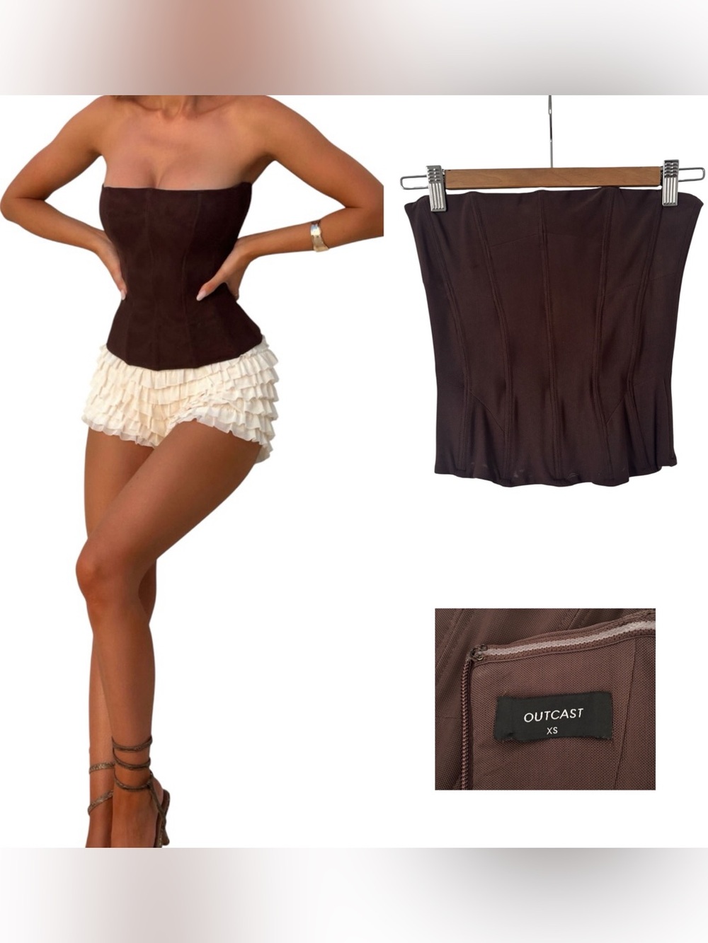 Outcast Sola Mesh Corset